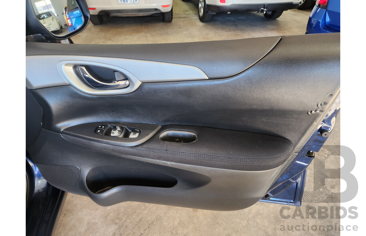 01/2015 Nissan Pulsar ST C12 SERIES 2 5d Hatchback Blue 1.8L