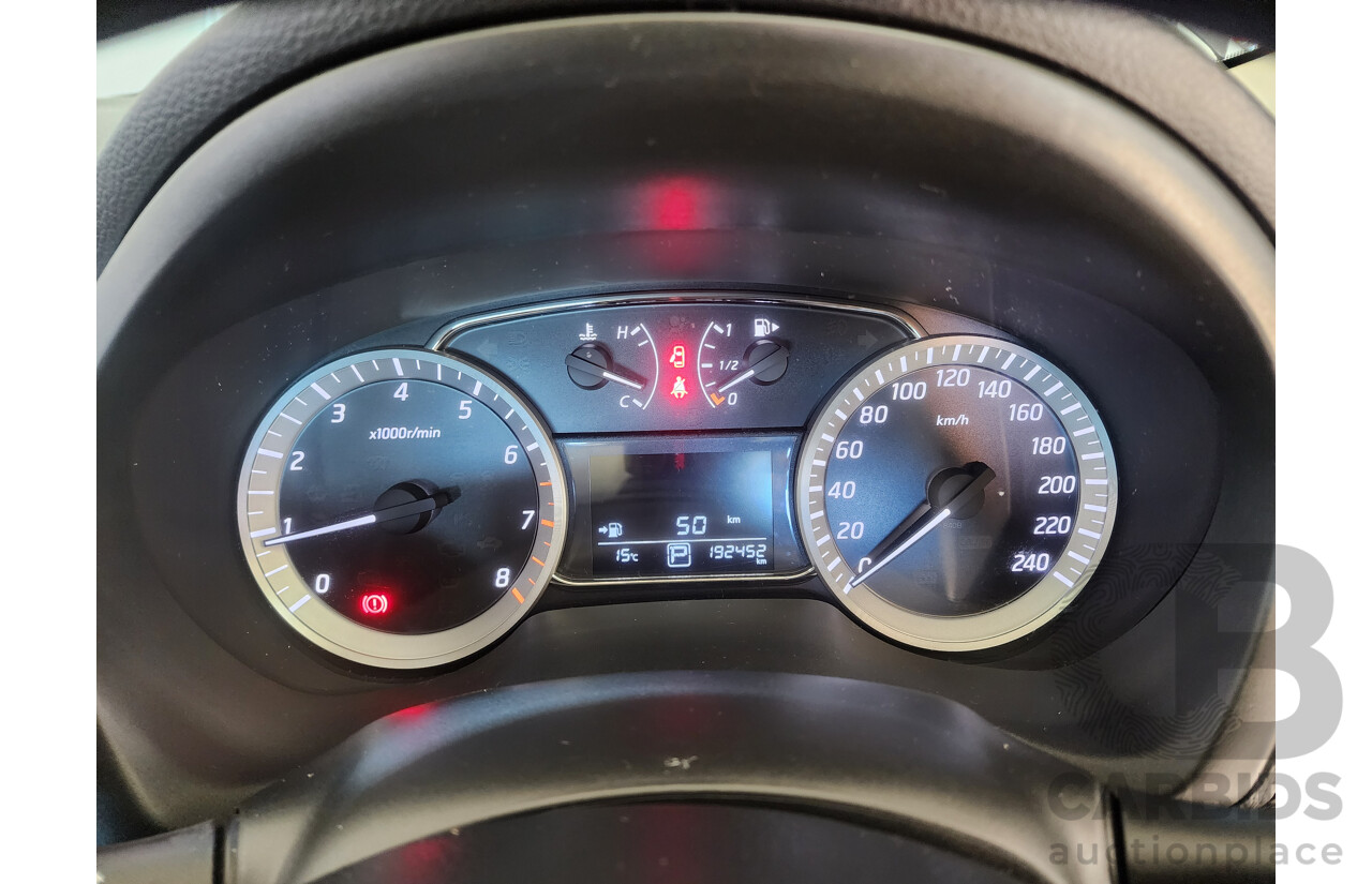 01/2015 Nissan Pulsar ST C12 SERIES 2 5d Hatchback Blue 1.8L