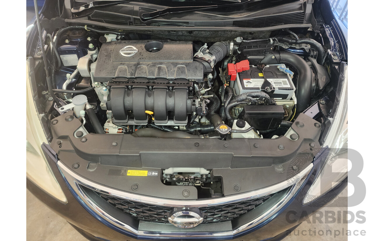 01/2015 Nissan Pulsar ST C12 SERIES 2 5d Hatchback Blue 1.8L