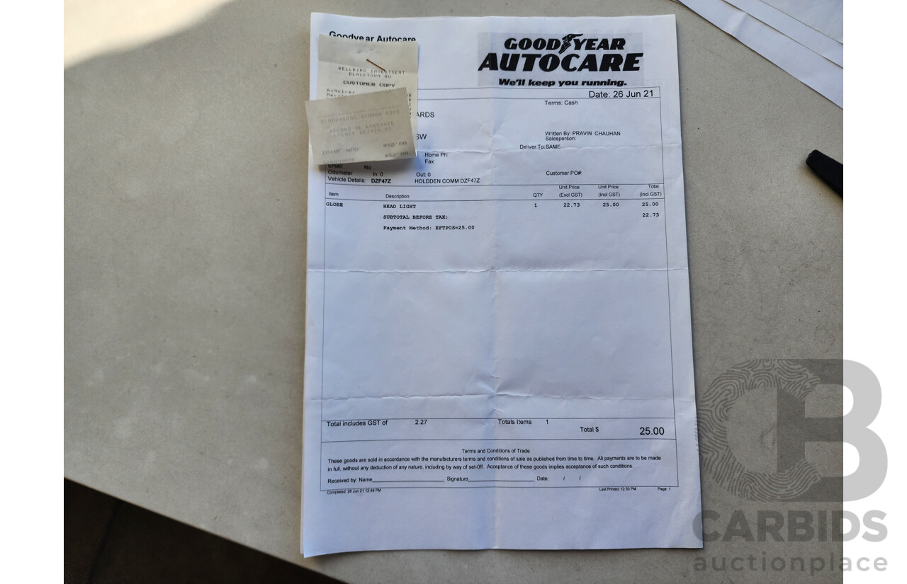 06/2009 Holden Commodore SV6 VE MY09.5 4d Sedan Blue 3.6L