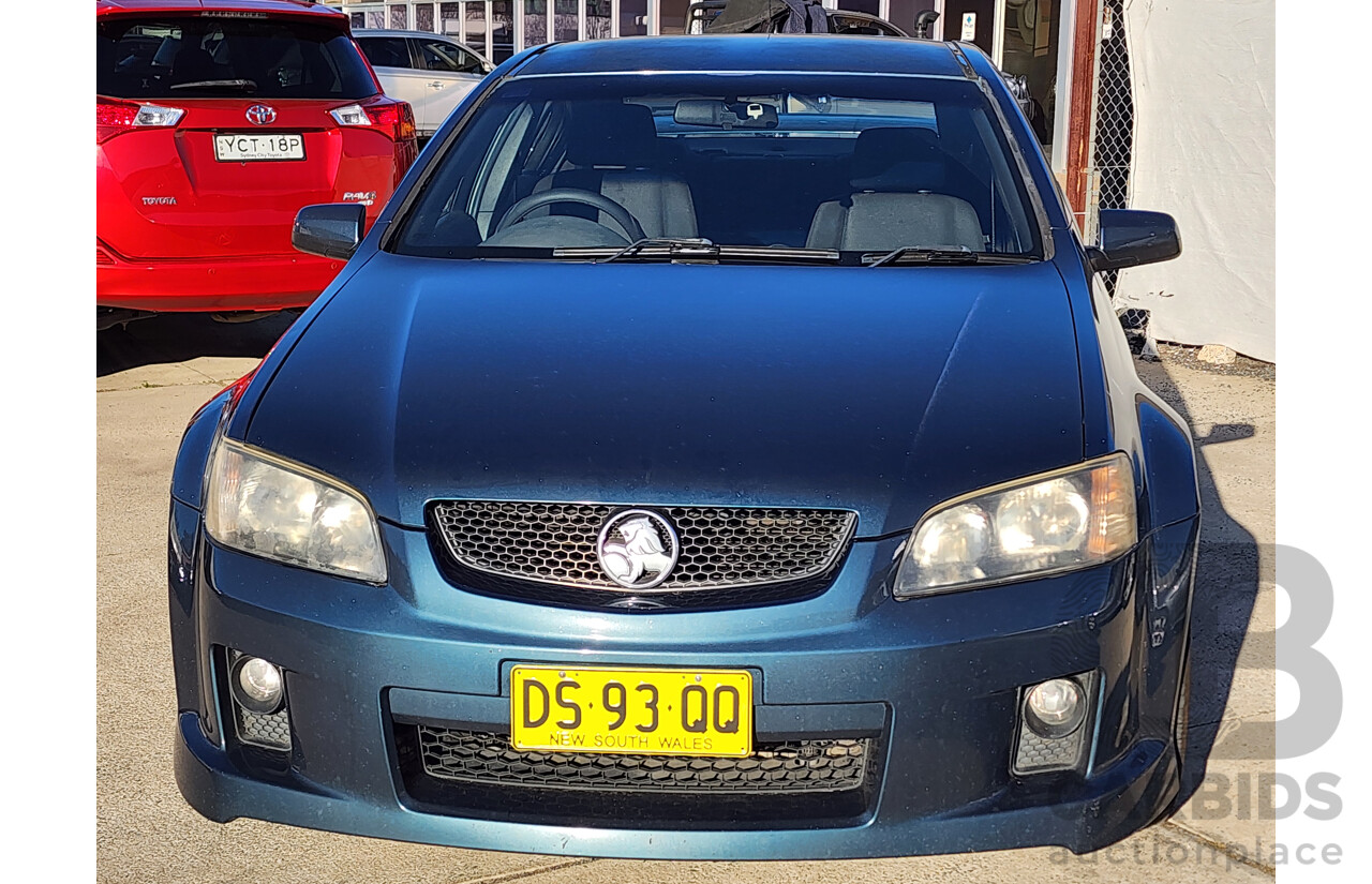 06/2009 Holden Commodore SV6 VE MY09.5 4d Sedan Blue 3.6L