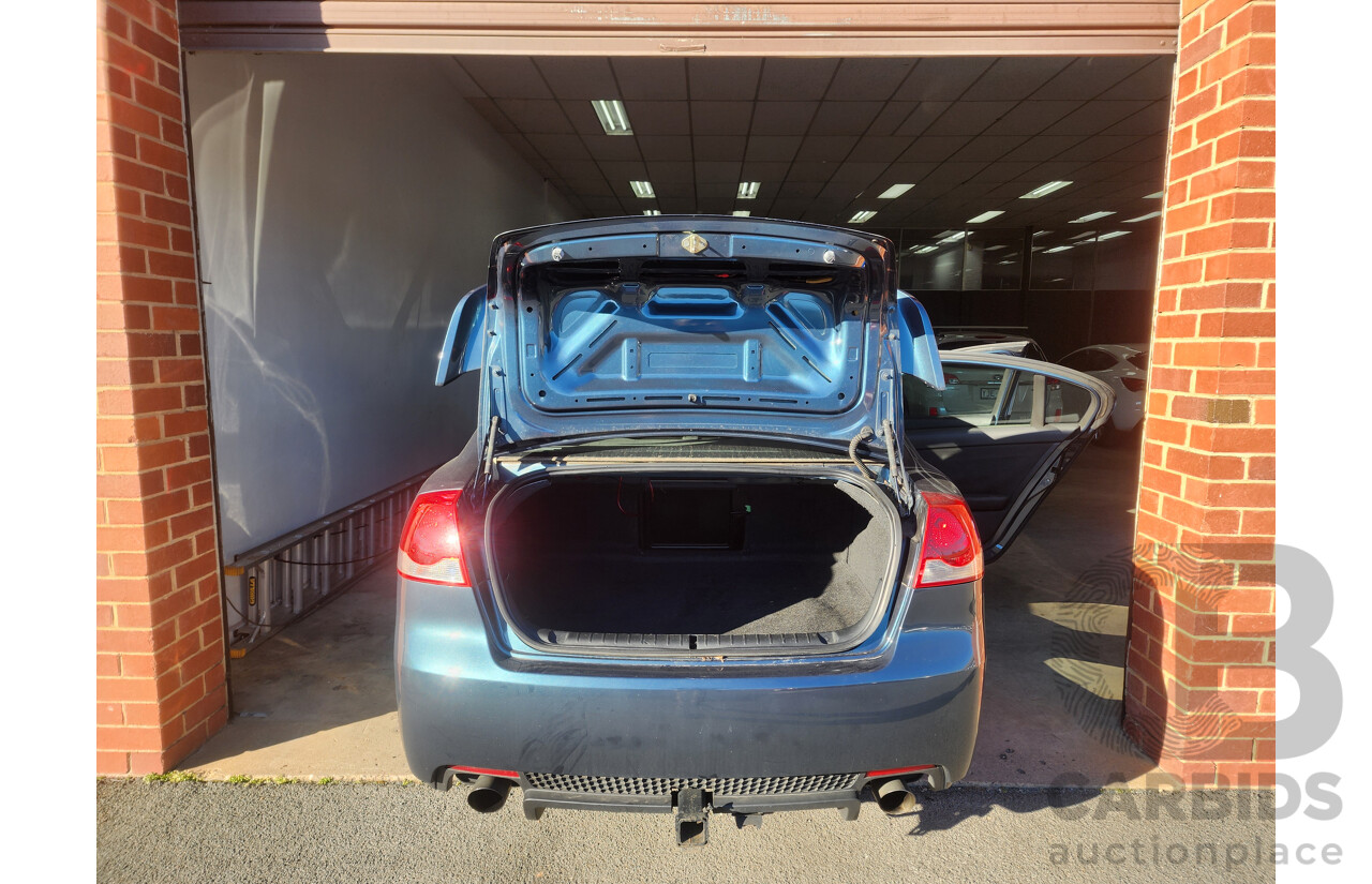 06/2009 Holden Commodore SV6 VE MY09.5 4d Sedan Blue 3.6L