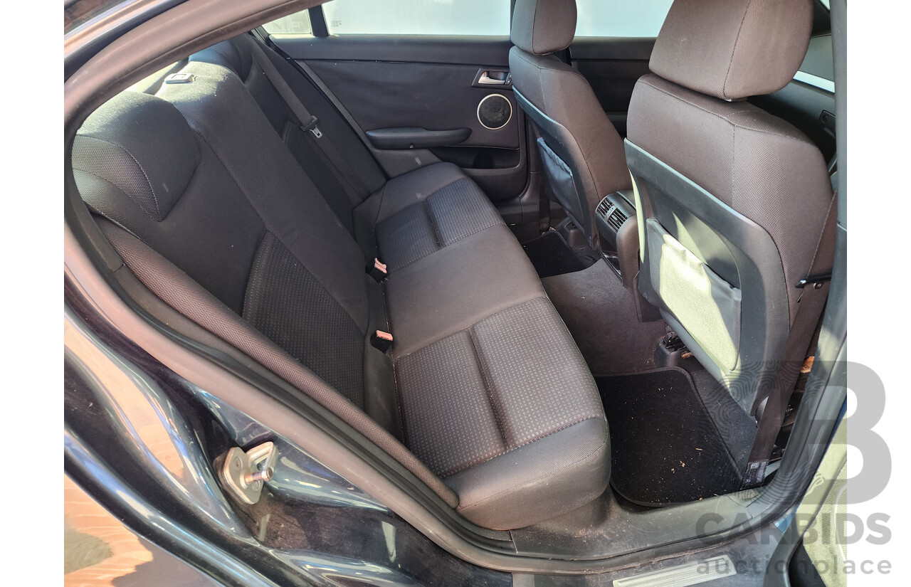 06/2009 Holden Commodore SV6 VE MY09.5 4d Sedan Blue 3.6L