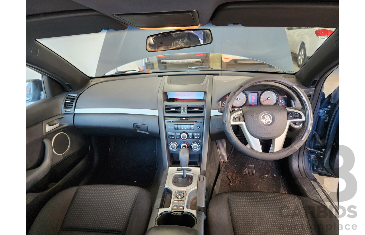 06/2009 Holden Commodore SV6 VE MY09.5 4d Sedan Blue 3.6L