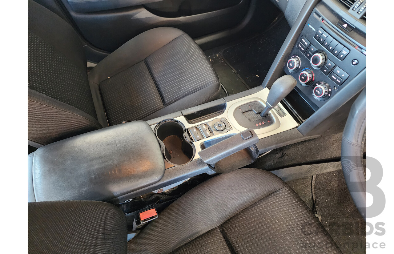06/2009 Holden Commodore SV6 VE MY09.5 4d Sedan Blue 3.6L