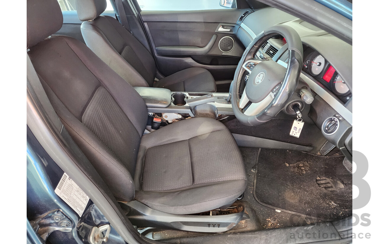06/2009 Holden Commodore SV6 VE MY09.5 4d Sedan Blue 3.6L