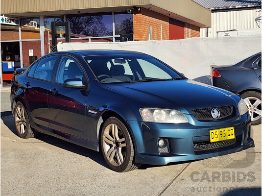 06/2009 Holden Commodore SV6 VE MY09.5 4d Sedan Blue 3.6L