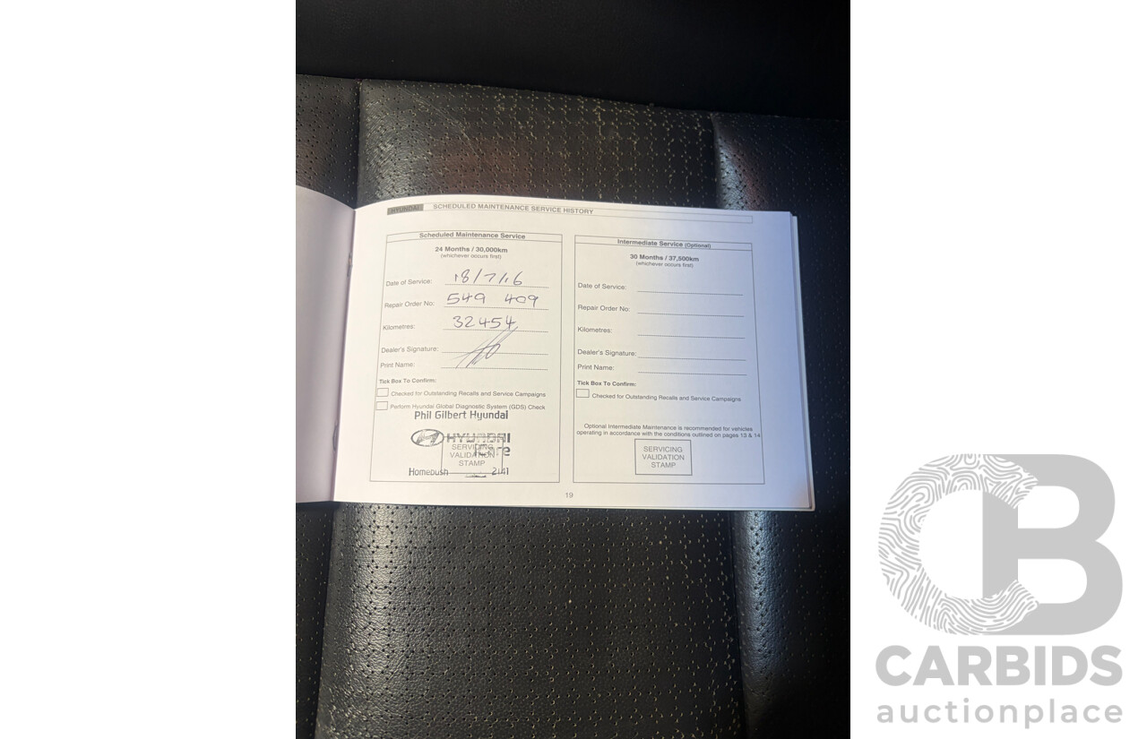 05/2014 Hyundai Santa Fe Highlander CRDi (4x4) DM 4d Wagon Pure White Metallic Turbo Diesel 2.2L