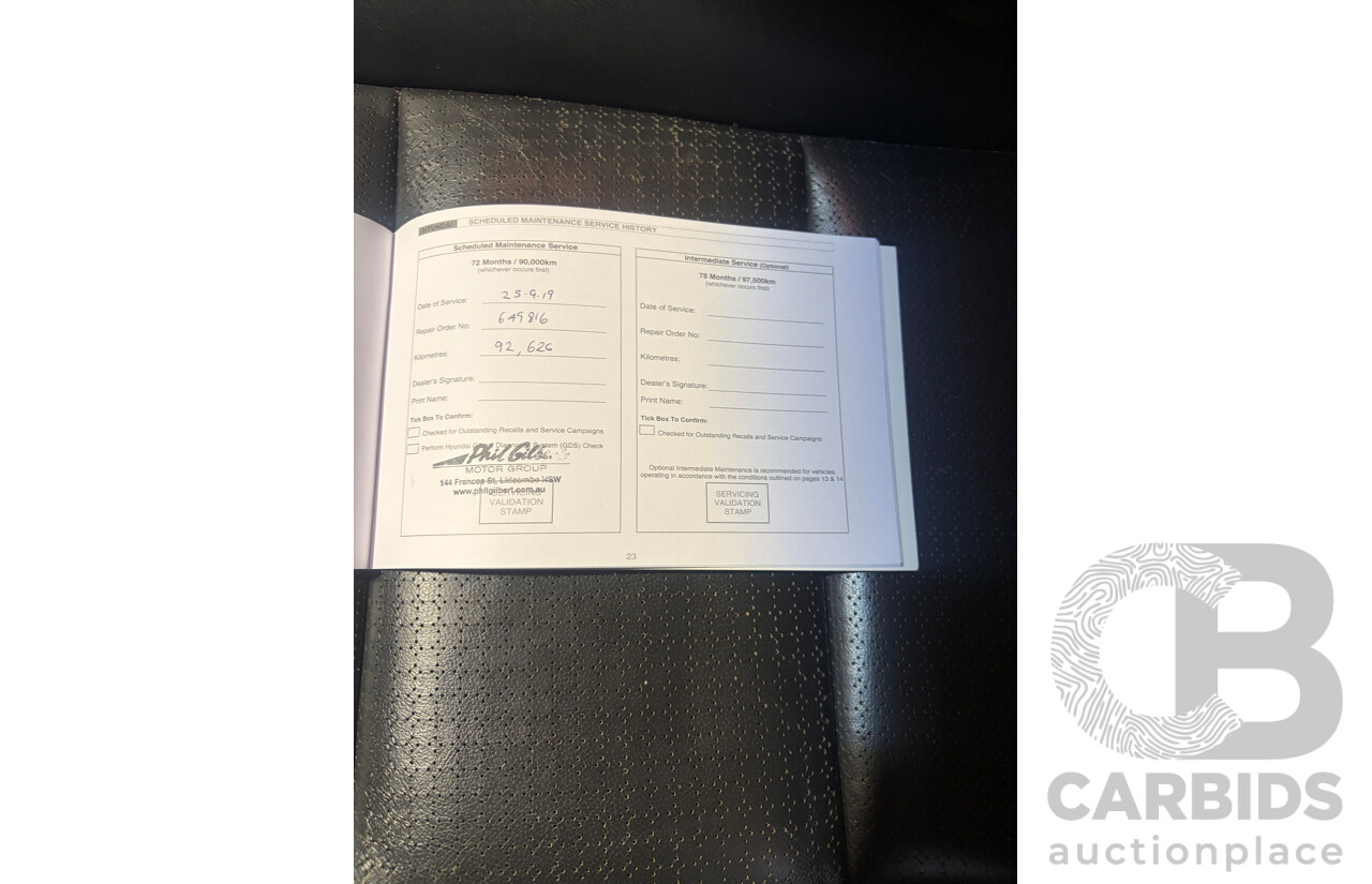 05/2014 Hyundai Santa Fe Highlander CRDi (4x4) DM 4d Wagon Pure White Metallic Turbo Diesel 2.2L