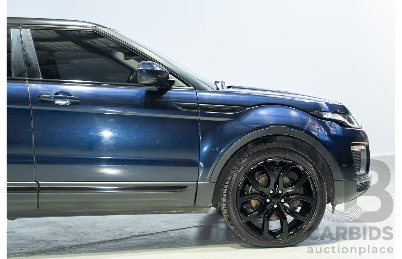 03/2017 Range Rover Evoque TD4 150 SE AWD LV MY17 5d Wagon Loire Blue Metallic Turbo Diesel 2.0L