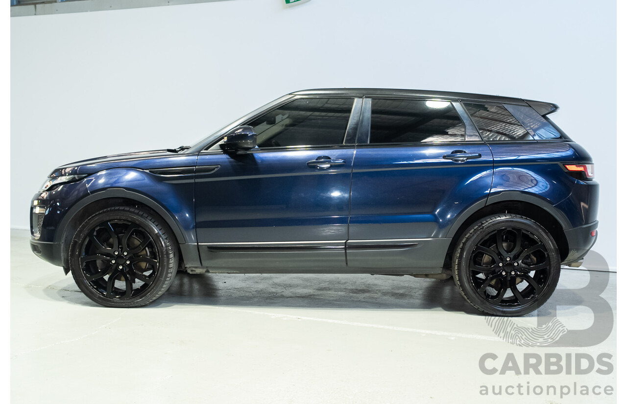 03/2017 Range Rover Evoque TD4 150 SE AWD LV MY17 5d Wagon Loire Blue Metallic Turbo Diesel 2.0L
