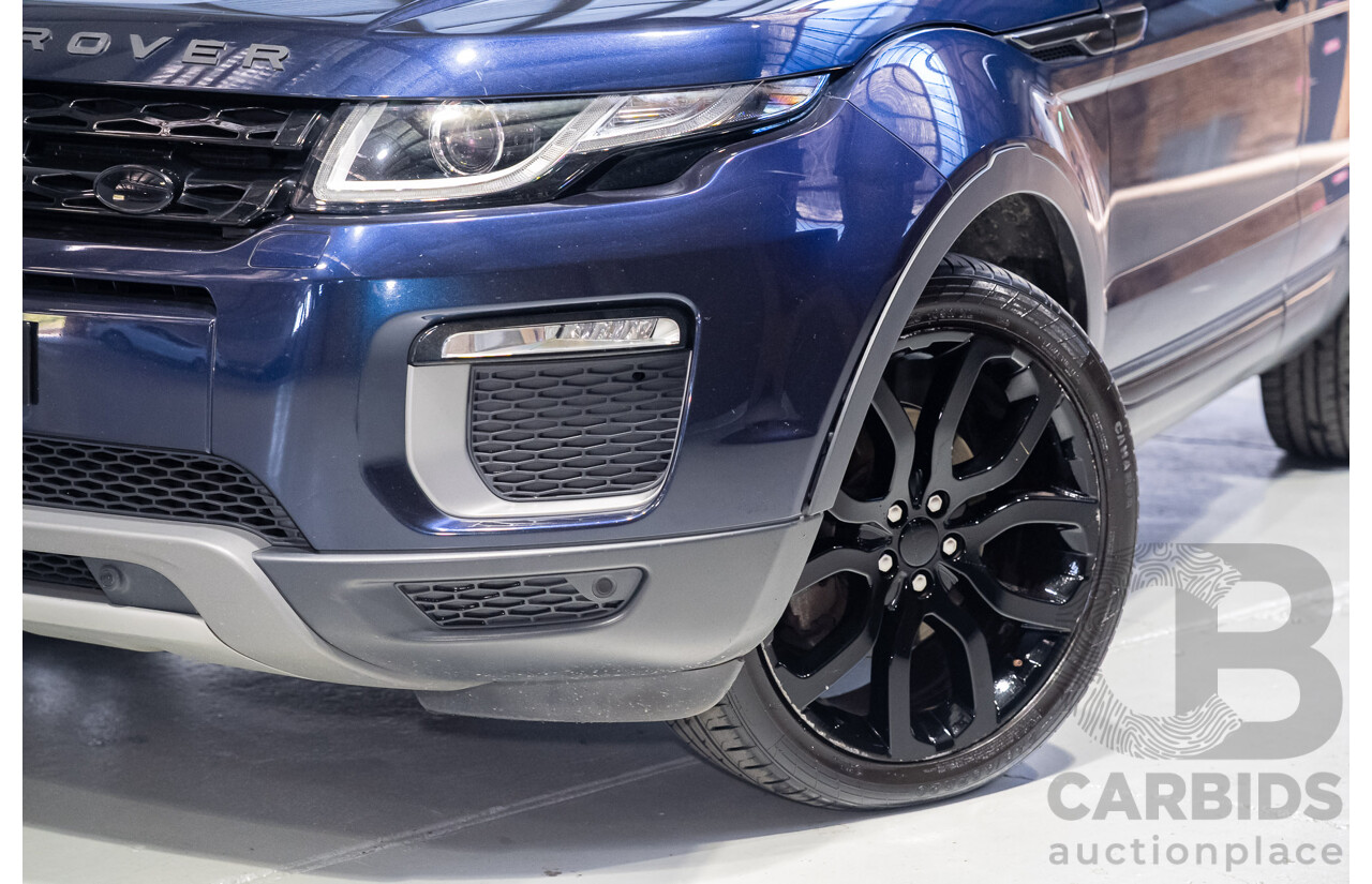 03/2017 Range Rover Evoque TD4 150 SE AWD LV MY17 5d Wagon Loire Blue Metallic Turbo Diesel 2.0L