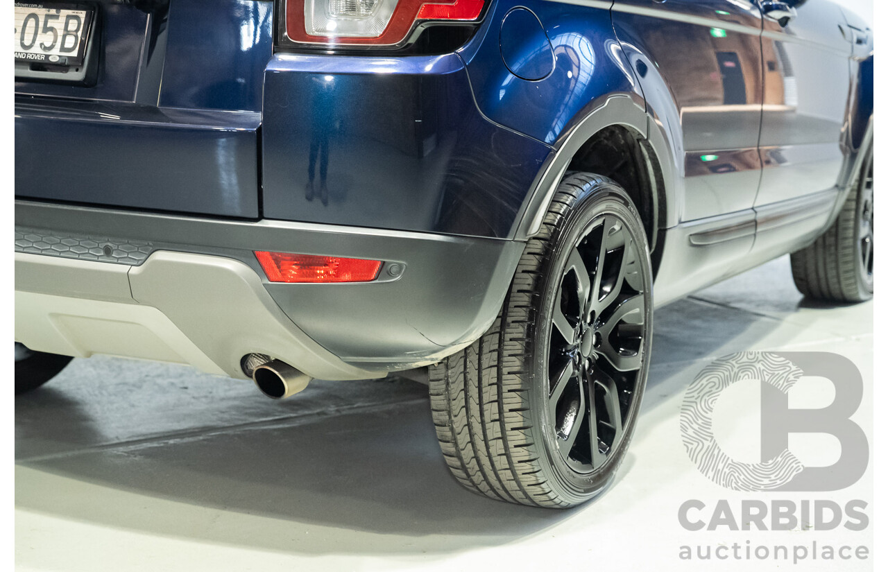03/2017 Range Rover Evoque TD4 150 SE AWD LV MY17 5d Wagon Loire Blue Metallic Turbo Diesel 2.0L