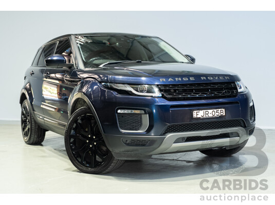 03/2017 Range Rover Evoque TD4 150 SE AWD LV MY17 5d Wagon Loire Blue Metallic Turbo Diesel 2.0L