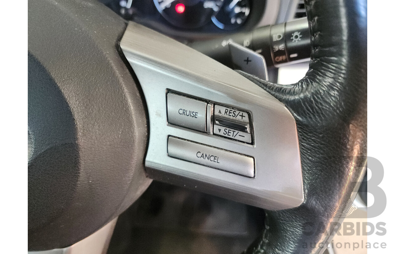 10/2012 Subaru Outback 2.5i MY12 4d Wagon White 2.5L
