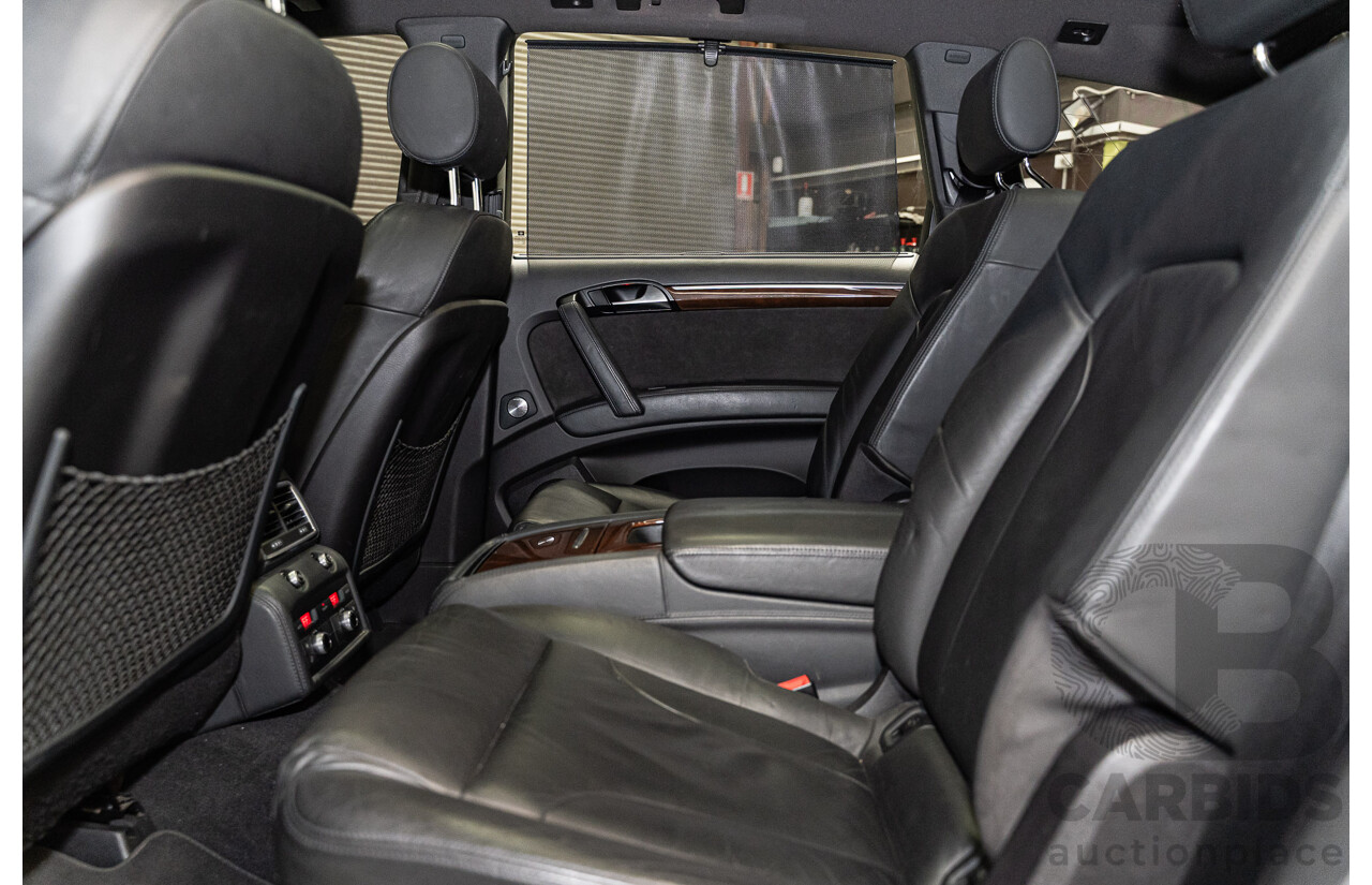 11/2010 Audi Q7 4.2 TDI S-Line Quattro (AWD) MY10 4d Wagon Ibis White Twin Turbo Diesel V8 4.1L - 7 Seater