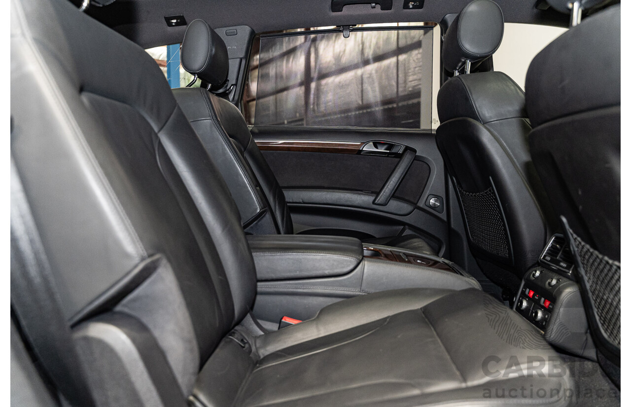11/2010 Audi Q7 4.2 TDI S-Line Quattro (AWD) MY10 4d Wagon Ibis White Twin Turbo Diesel V8 4.1L - 7 Seater