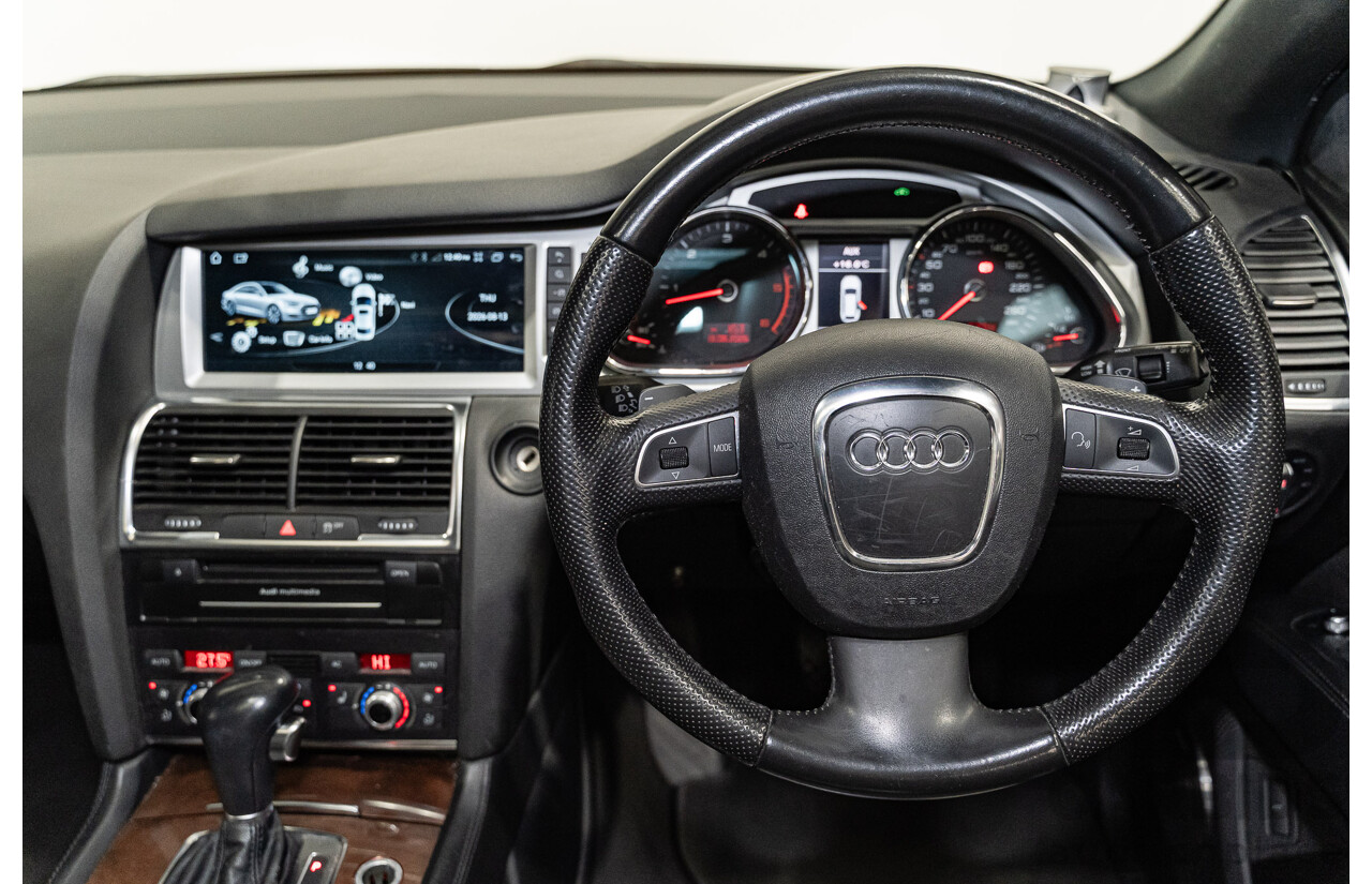 11/2010 Audi Q7 4.2 TDI S-Line Quattro (AWD) MY10 4d Wagon Ibis White Twin Turbo Diesel V8 4.1L - 7 Seater