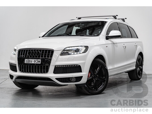 11/2010 Audi Q7 4.2 TDI S-Line Quattro (AWD) MY10 4d Wagon Ibis White Twin Turbo Diesel V8 4.1L - 7 Seater
