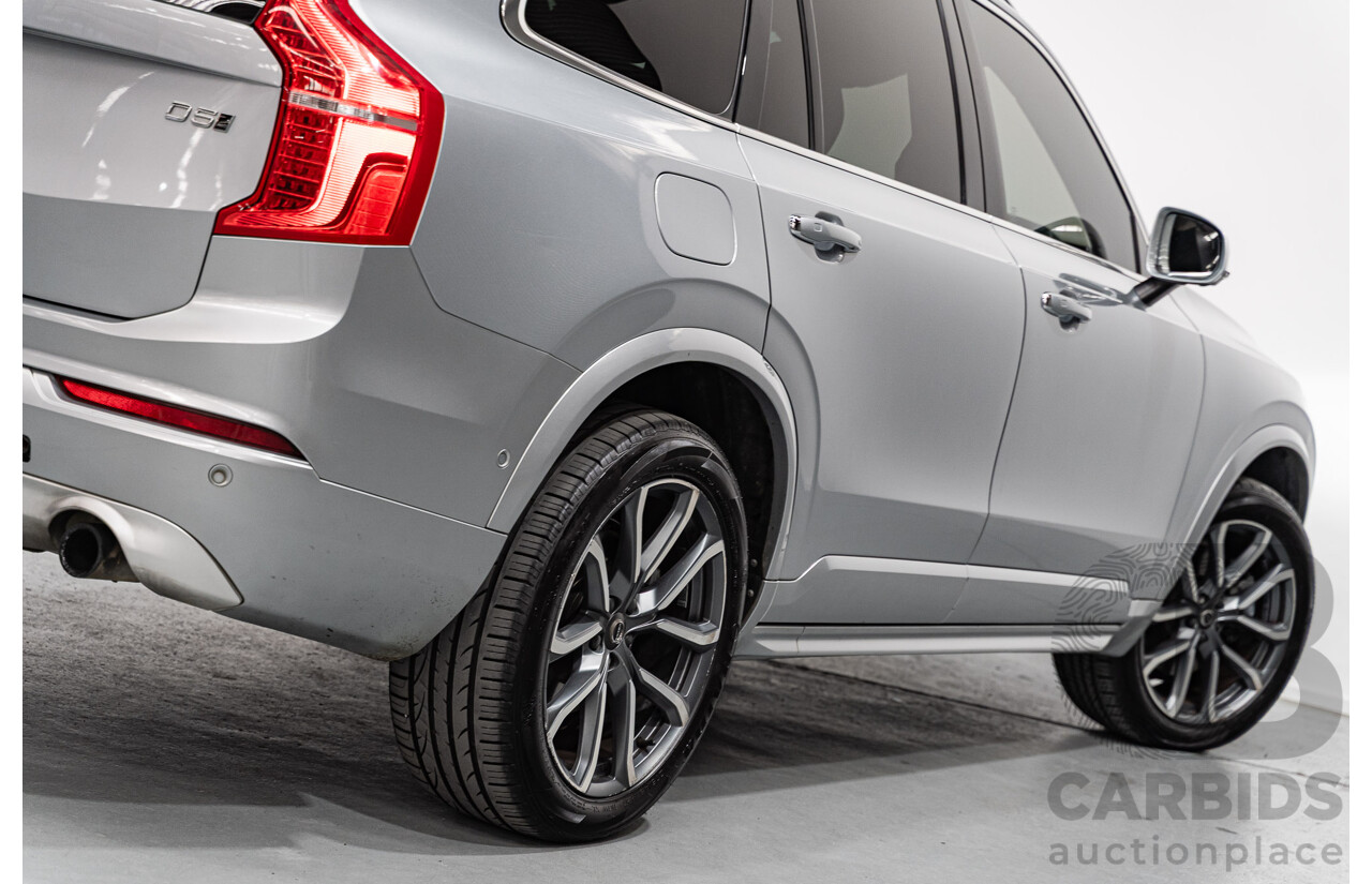 11/2016 Volvo XC90 D5 Momentum (AWD) 256 MY17 4d Wagon Electric Silver Metallic Twin Turbo Diesel 2.0L - 7 Seater
