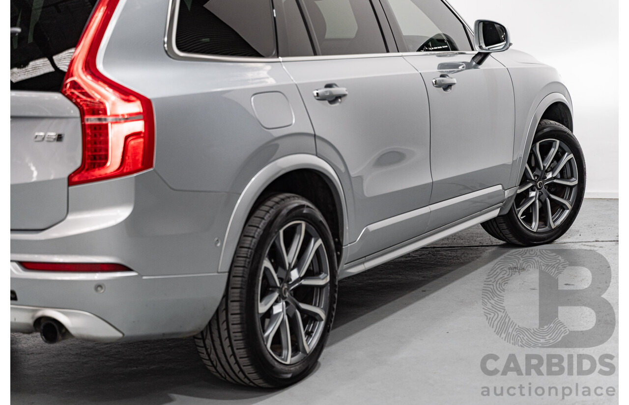 11/2016 Volvo XC90 D5 Momentum (AWD) 256 MY17 4d Wagon Electric Silver Metallic Twin Turbo Diesel 2.0L - 7 Seater