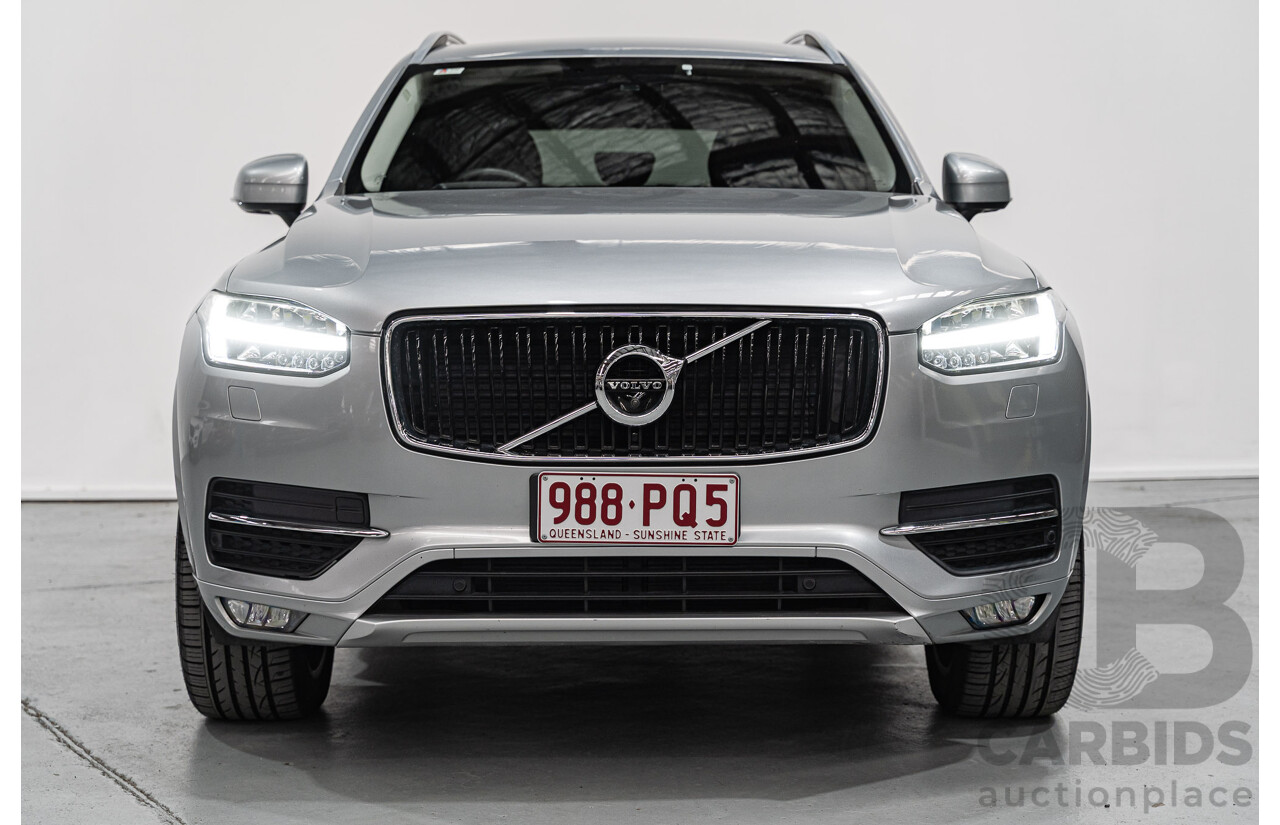 11/2016 Volvo XC90 D5 Momentum (AWD) 256 MY17 4d Wagon Electric Silver Metallic Twin Turbo Diesel 2.0L - 7 Seater