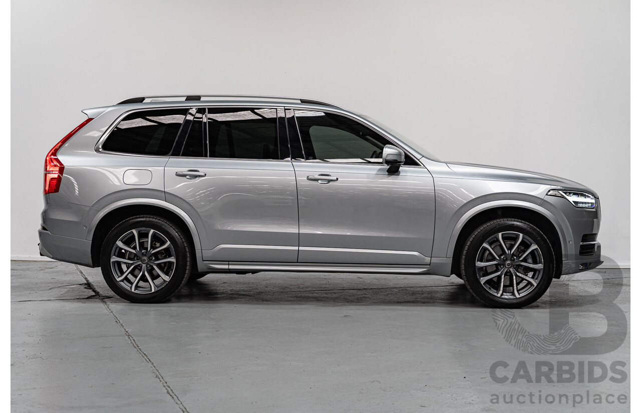 11/2016 Volvo XC90 D5 Momentum (AWD) 256 MY17 4d Wagon Electric Silver Metallic Twin Turbo Diesel 2.0L - 7 Seater