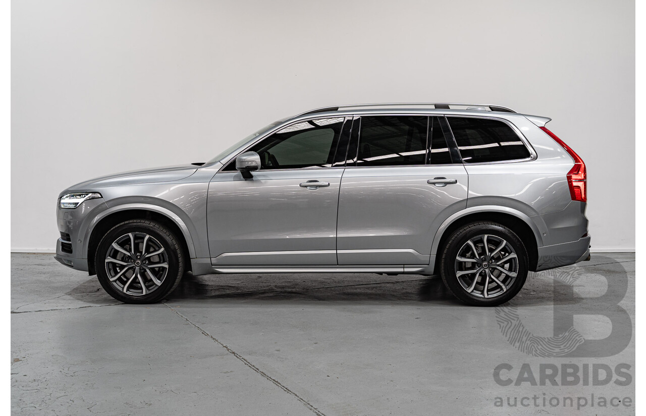 11/2016 Volvo XC90 D5 Momentum (AWD) 256 MY17 4d Wagon Electric Silver Metallic Twin Turbo Diesel 2.0L - 7 Seater
