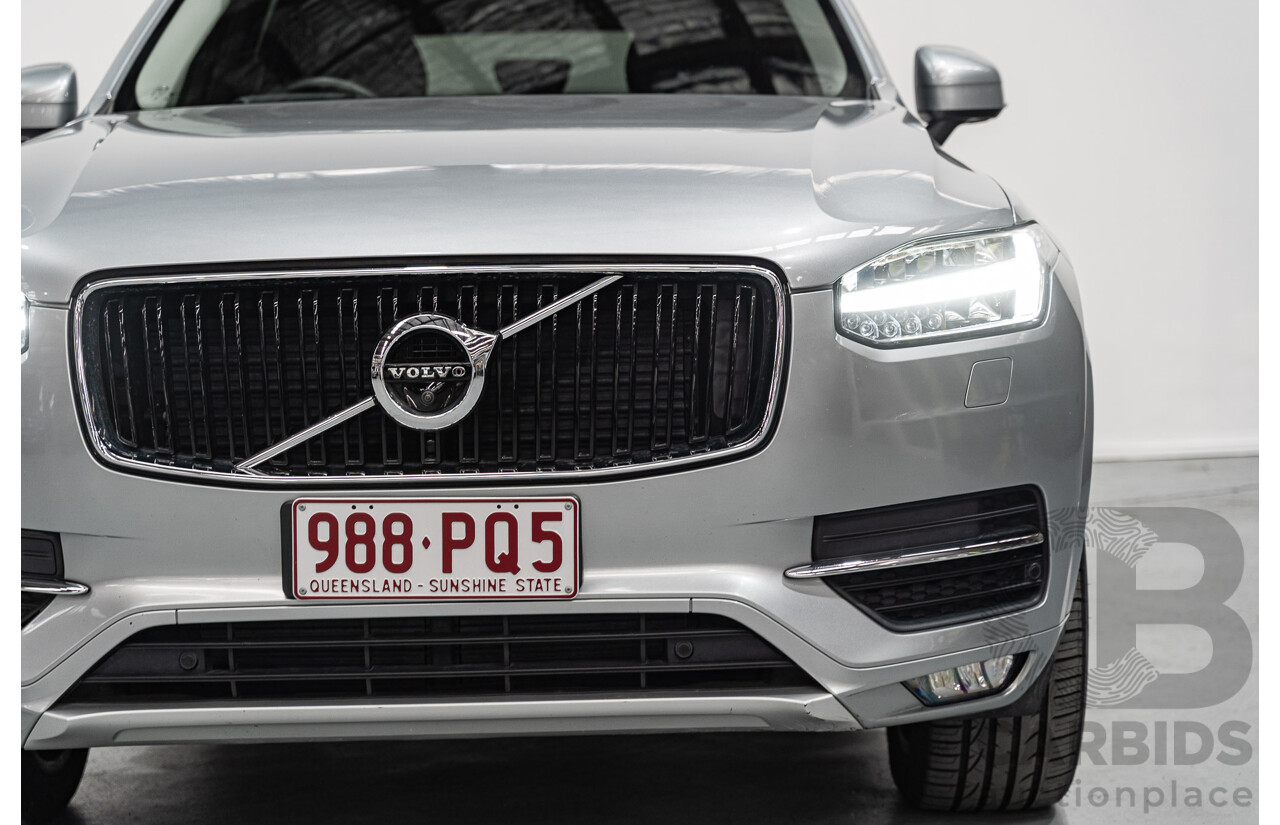 11/2016 Volvo XC90 D5 Momentum (AWD) 256 MY17 4d Wagon Electric Silver Metallic Twin Turbo Diesel 2.0L - 7 Seater