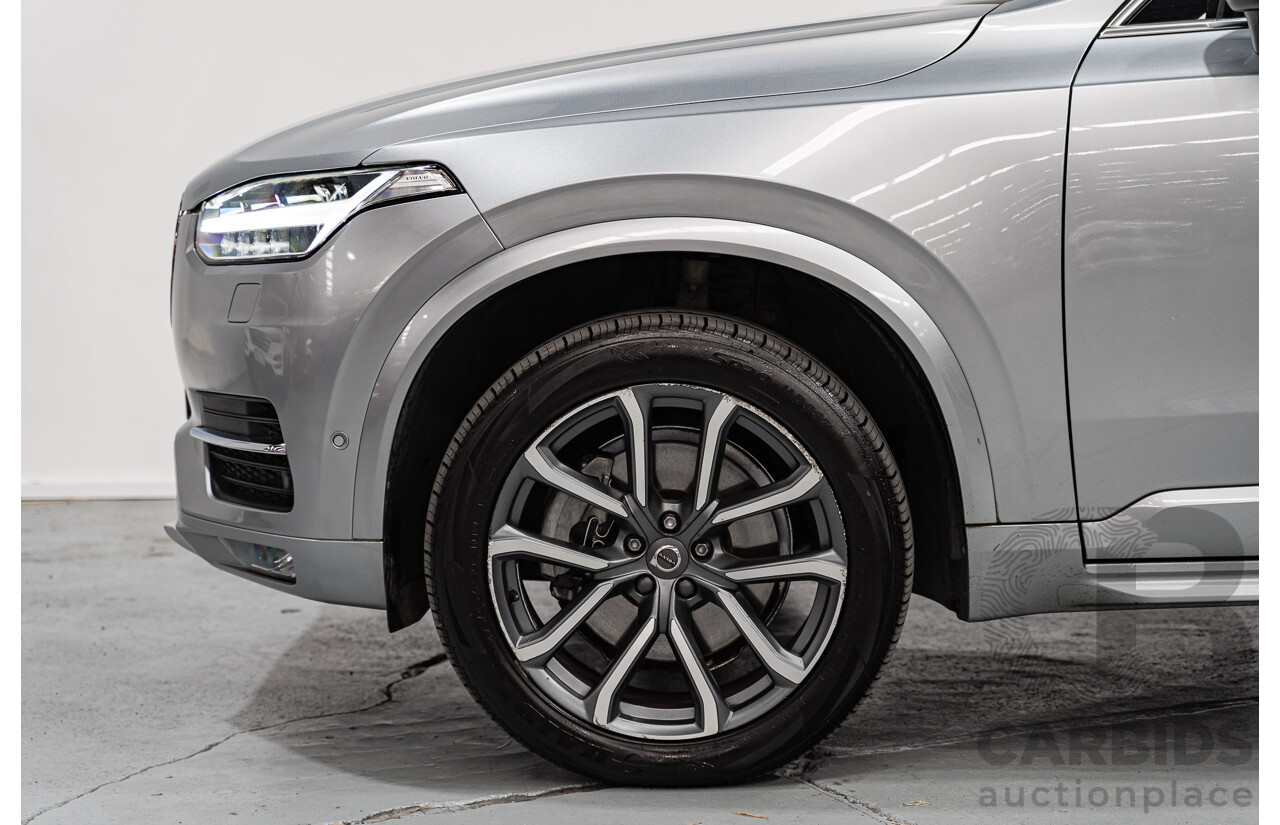 11/2016 Volvo XC90 D5 Momentum (AWD) 256 MY17 4d Wagon Electric Silver Metallic Twin Turbo Diesel 2.0L - 7 Seater