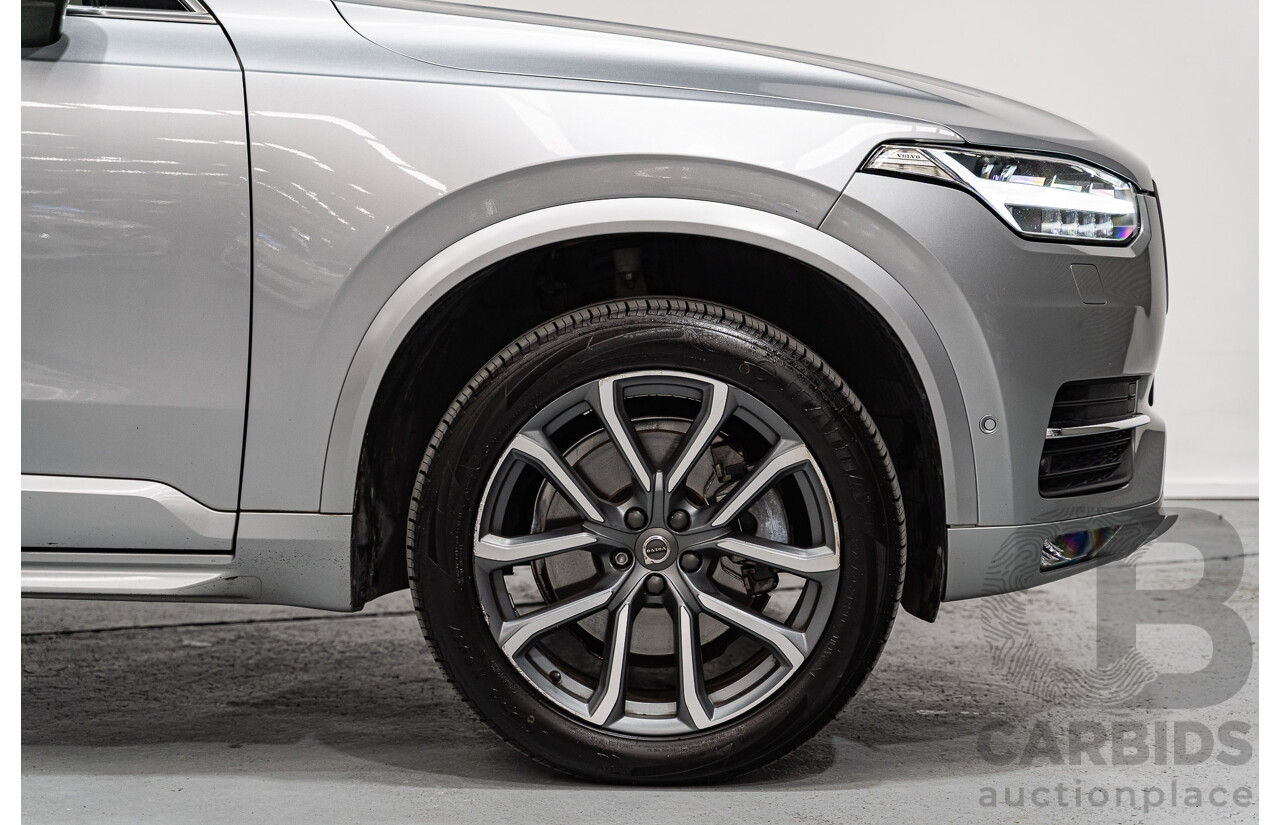 11/2016 Volvo XC90 D5 Momentum (AWD) 256 MY17 4d Wagon Electric Silver Metallic Twin Turbo Diesel 2.0L - 7 Seater