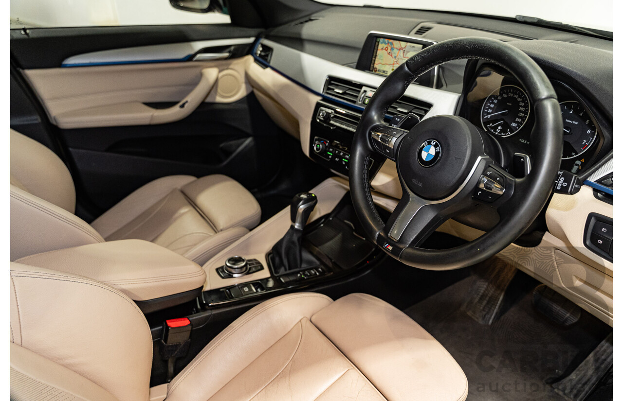 09/2016 BMW X1 sDrive 20i M-Sport Pack F48 MY17 4D Wagon Black Sapphire Metallic Turbo 2.0L