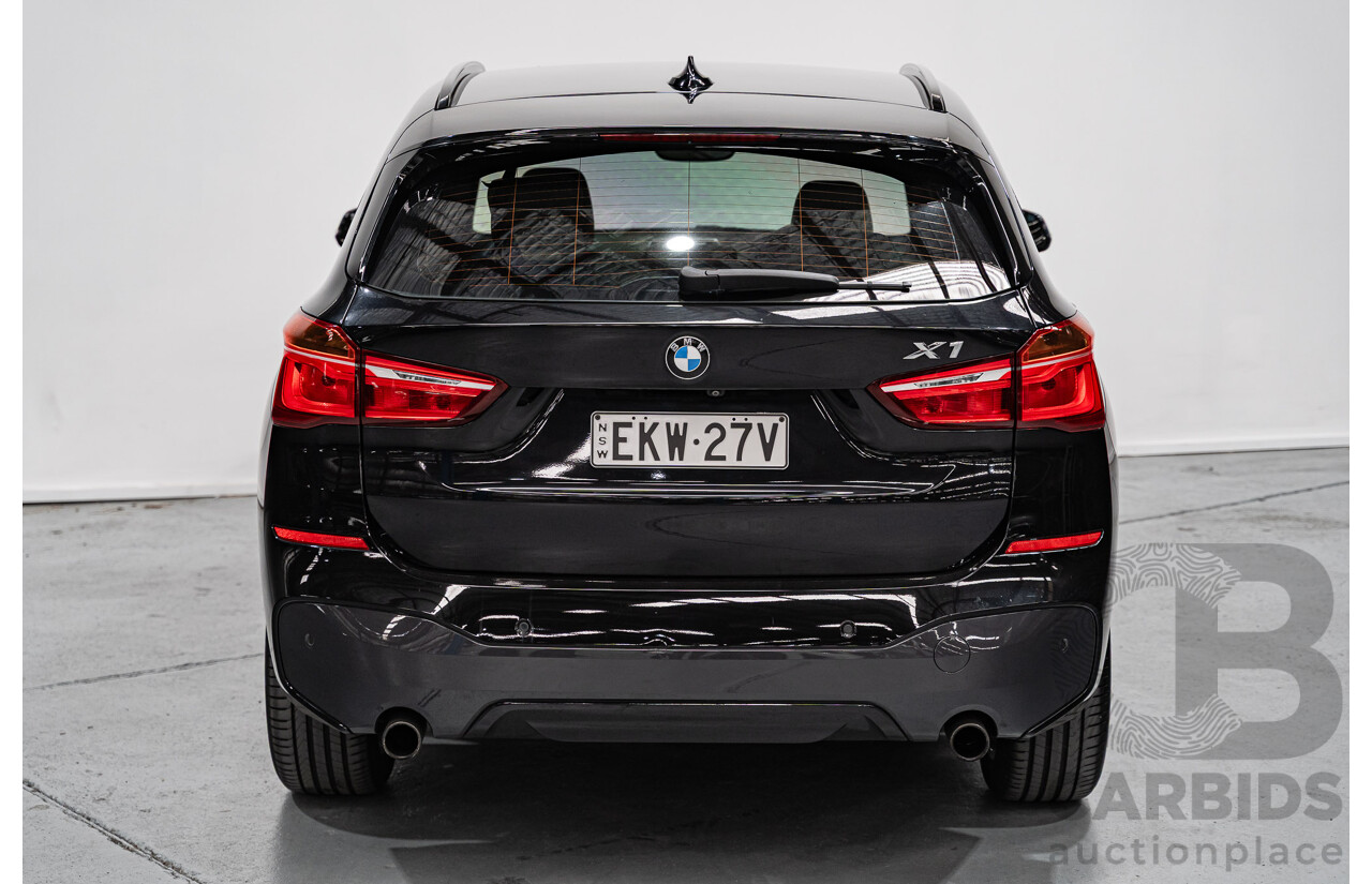 09/2016 BMW X1 sDrive 20i M-Sport Pack F48 MY17 4D Wagon Black Sapphire Metallic Turbo 2.0L