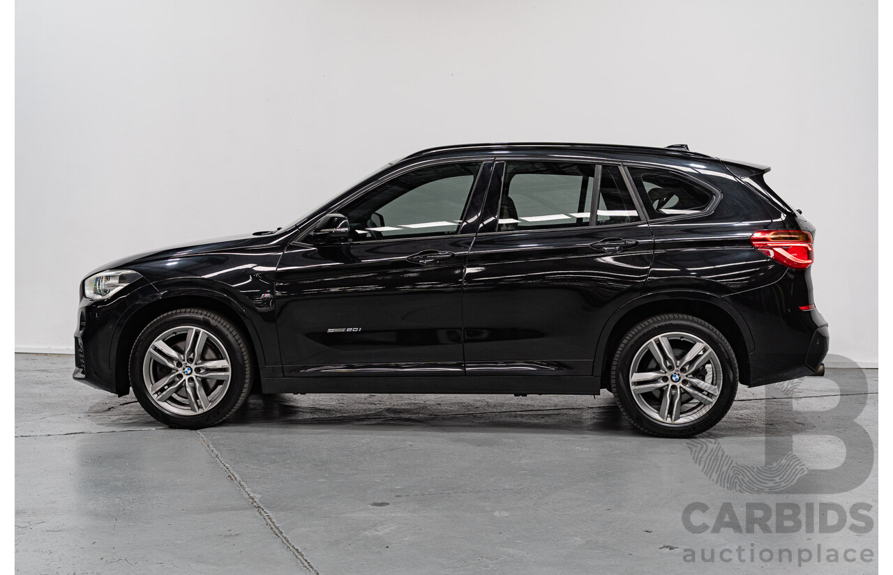 09/2016 BMW X1 sDrive 20i M-Sport Pack F48 MY17 4D Wagon Black Sapphire Metallic Turbo 2.0L