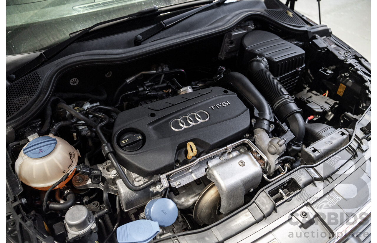 08/2014 Audi A1 Sportback 1.4 TFSI Attraction 8X MY14 5d Hatchback Brilliant Black Turbo 1.4L