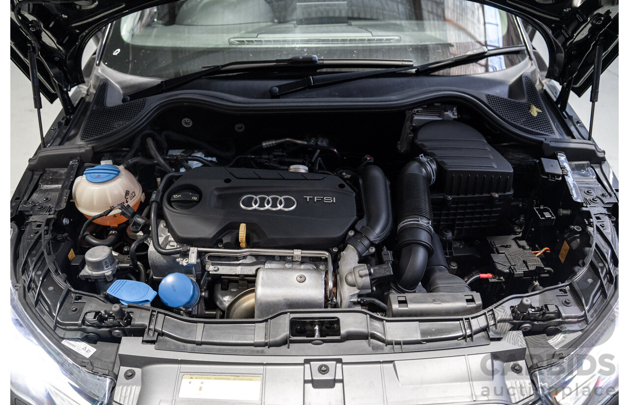 08/2014 Audi A1 Sportback 1.4 TFSI Attraction 8X MY14 5d Hatchback Brilliant Black Turbo 1.4L