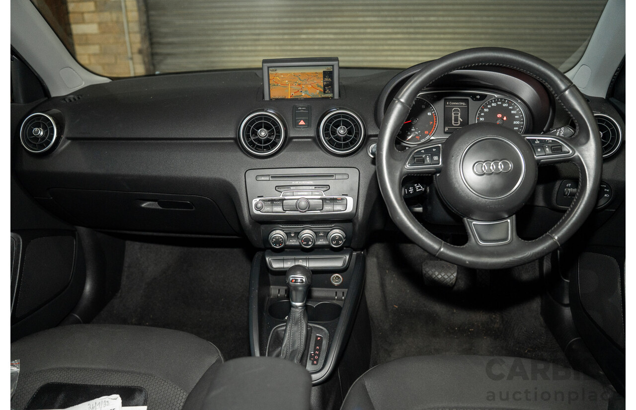 08/2014 Audi A1 Sportback 1.4 TFSI Attraction 8X MY14 5d Hatchback Brilliant Black Turbo 1.4L