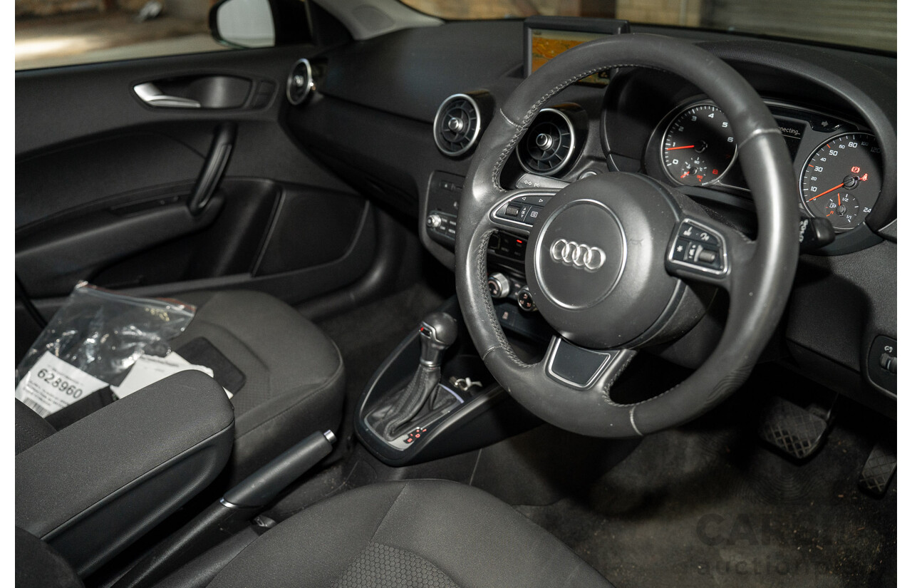 08/2014 Audi A1 Sportback 1.4 TFSI Attraction 8X MY14 5d Hatchback Brilliant Black Turbo 1.4L