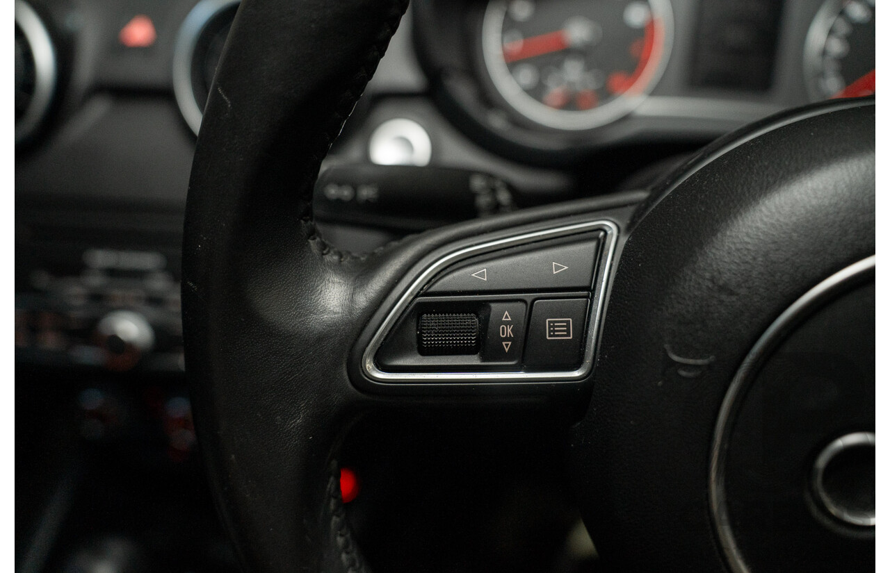 08/2014 Audi A1 Sportback 1.4 TFSI Attraction 8X MY14 5d Hatchback Brilliant Black Turbo 1.4L