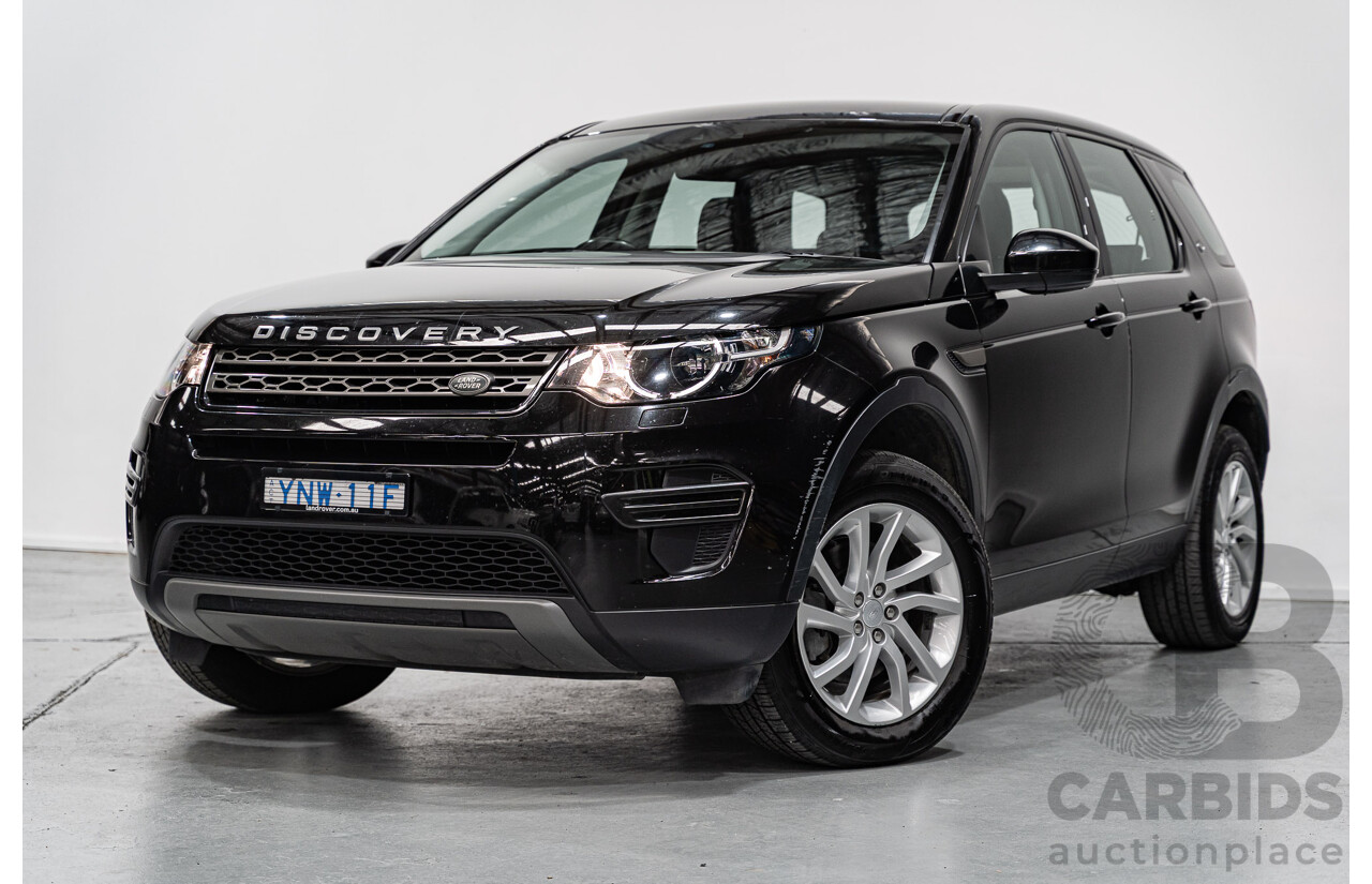09/2018 Land Rover Discovery Sport TD4 (132 kW) SE (AWD) L550 MY18 4D Wagon Santori Black Turbo Diesel 2.0L