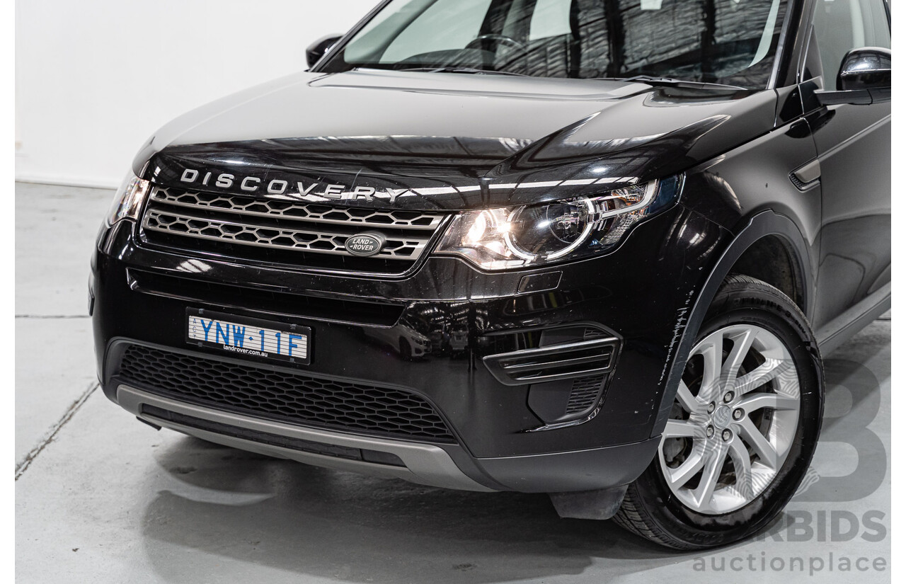 09/2018 Land Rover Discovery Sport TD4 (132 kW) SE (AWD) L550 MY18 4D Wagon Santori Black Turbo Diesel 2.0L