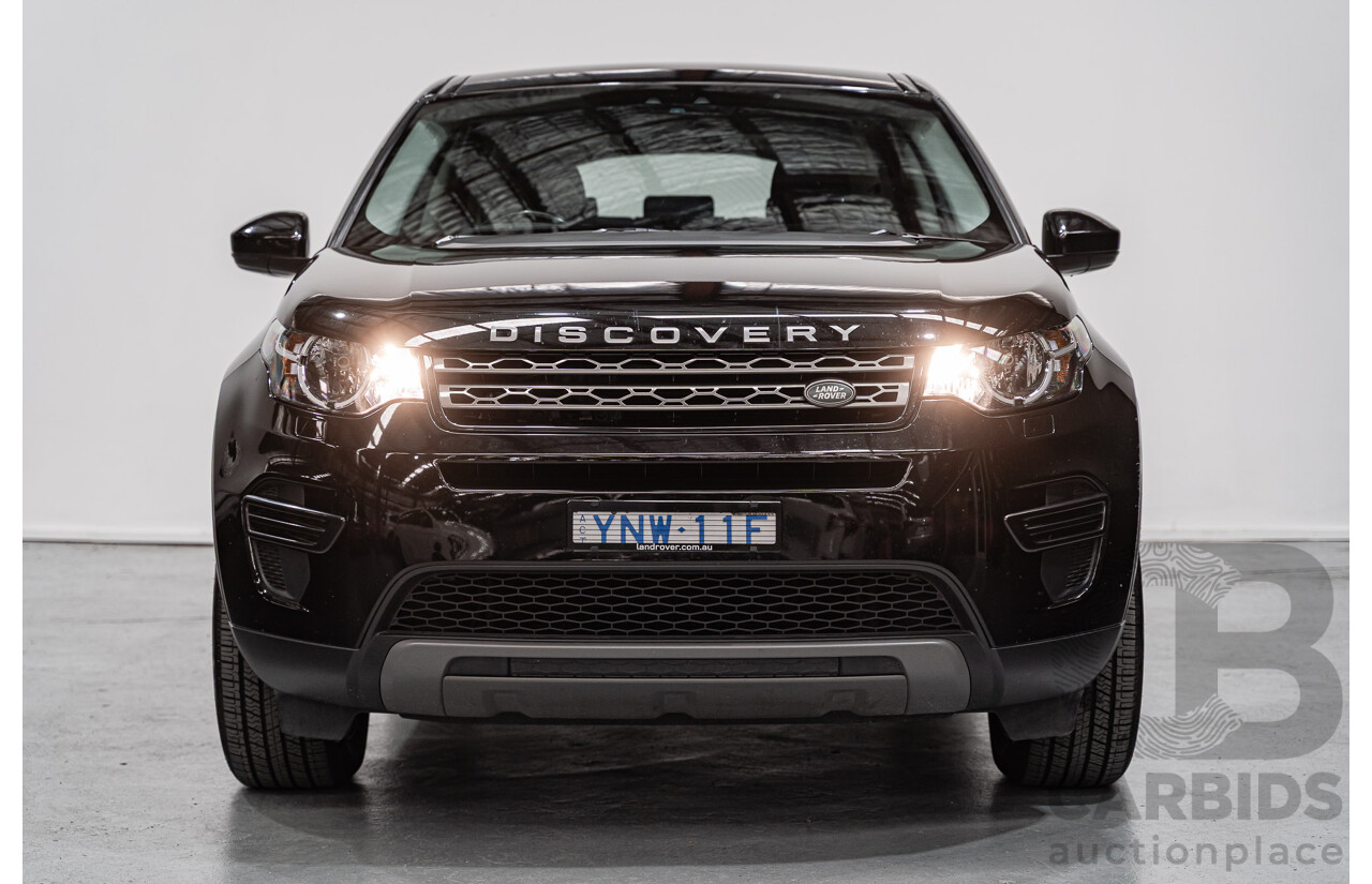 09/2018 Land Rover Discovery Sport TD4 (132 kW) SE (AWD) L550 MY18 4D Wagon Santori Black Turbo Diesel 2.0L