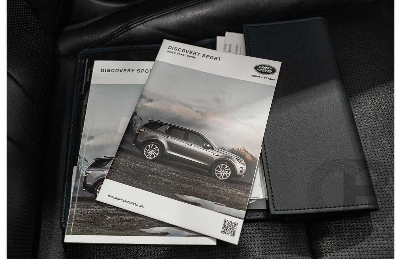 09/2018 Land Rover Discovery Sport TD4 (132 kW) SE (AWD) L550 MY18 4D Wagon Santori Black Turbo Diesel 2.0L