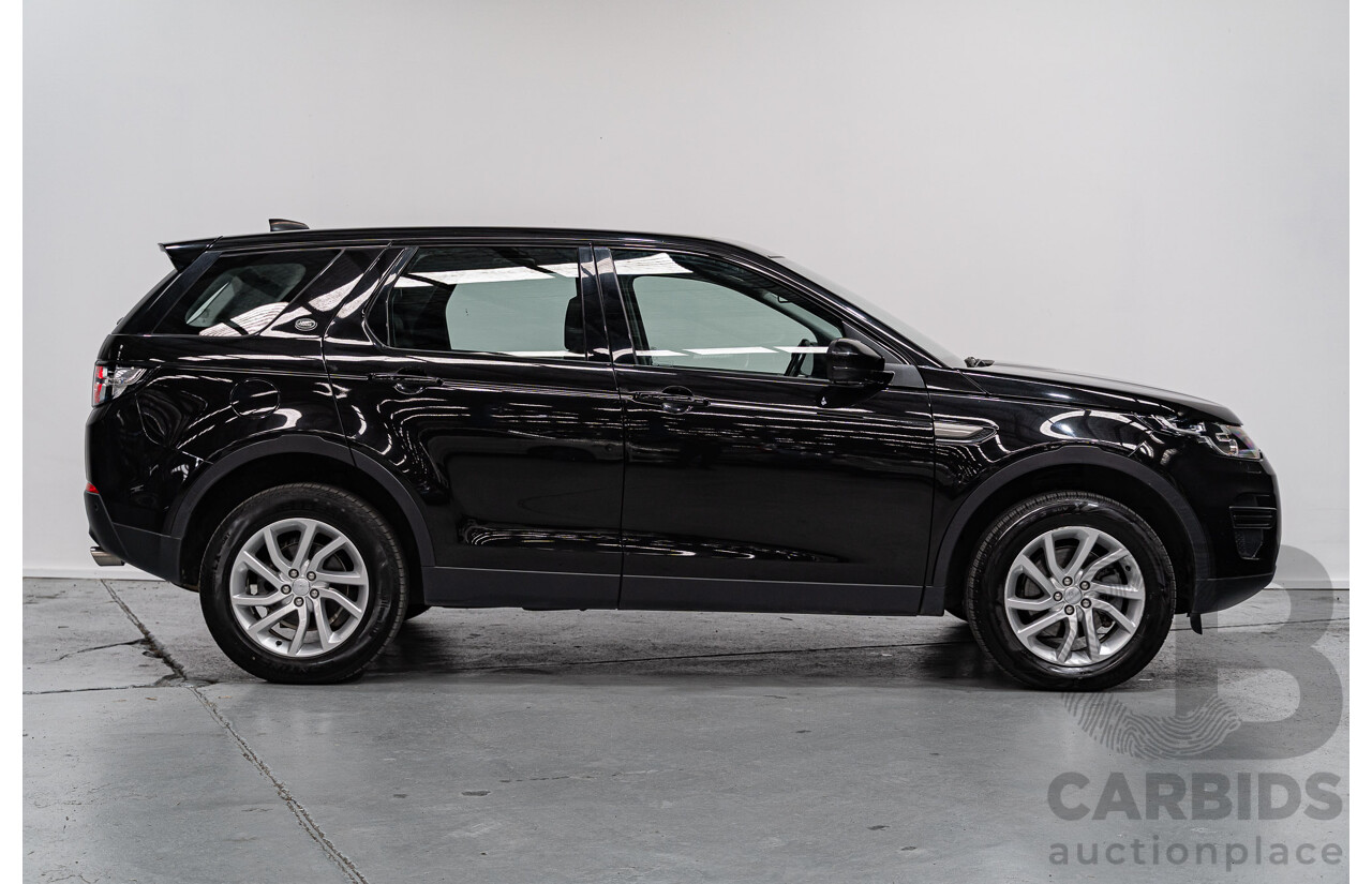 09/2018 Land Rover Discovery Sport TD4 (132 kW) SE (AWD) L550 MY18 4D Wagon Santori Black Turbo Diesel 2.0L