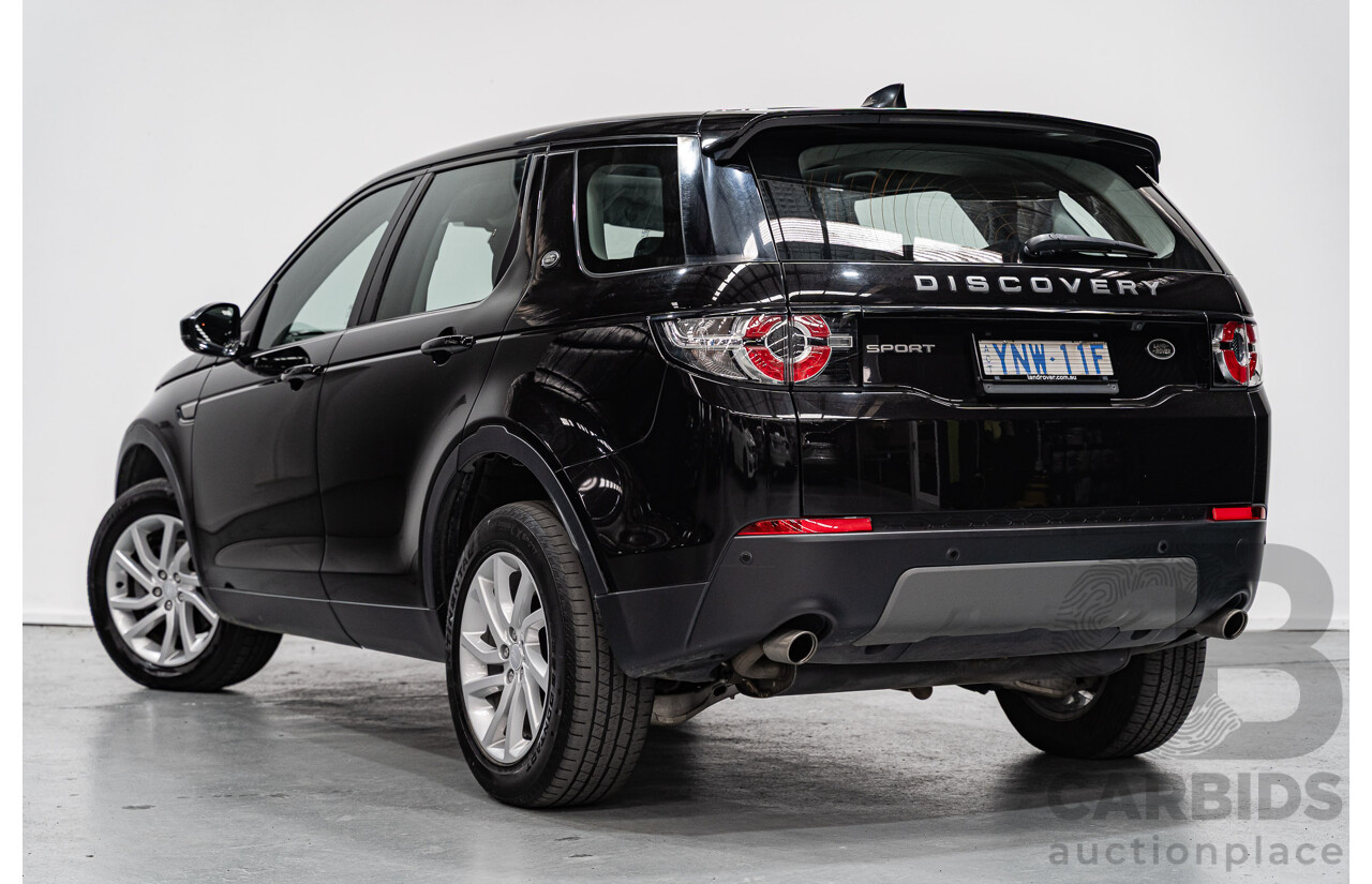 09/2018 Land Rover Discovery Sport TD4 (132 kW) SE (AWD) L550 MY18 4D Wagon Santori Black Turbo Diesel 2.0L