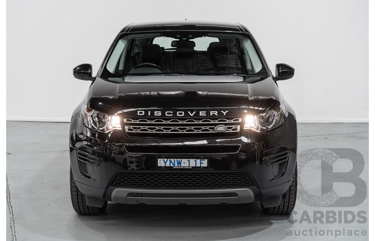 09/2018 Land Rover Discovery Sport TD4 (132 kW) SE (AWD) L550 MY18 4D Wagon Santori Black Turbo Diesel 2.0L