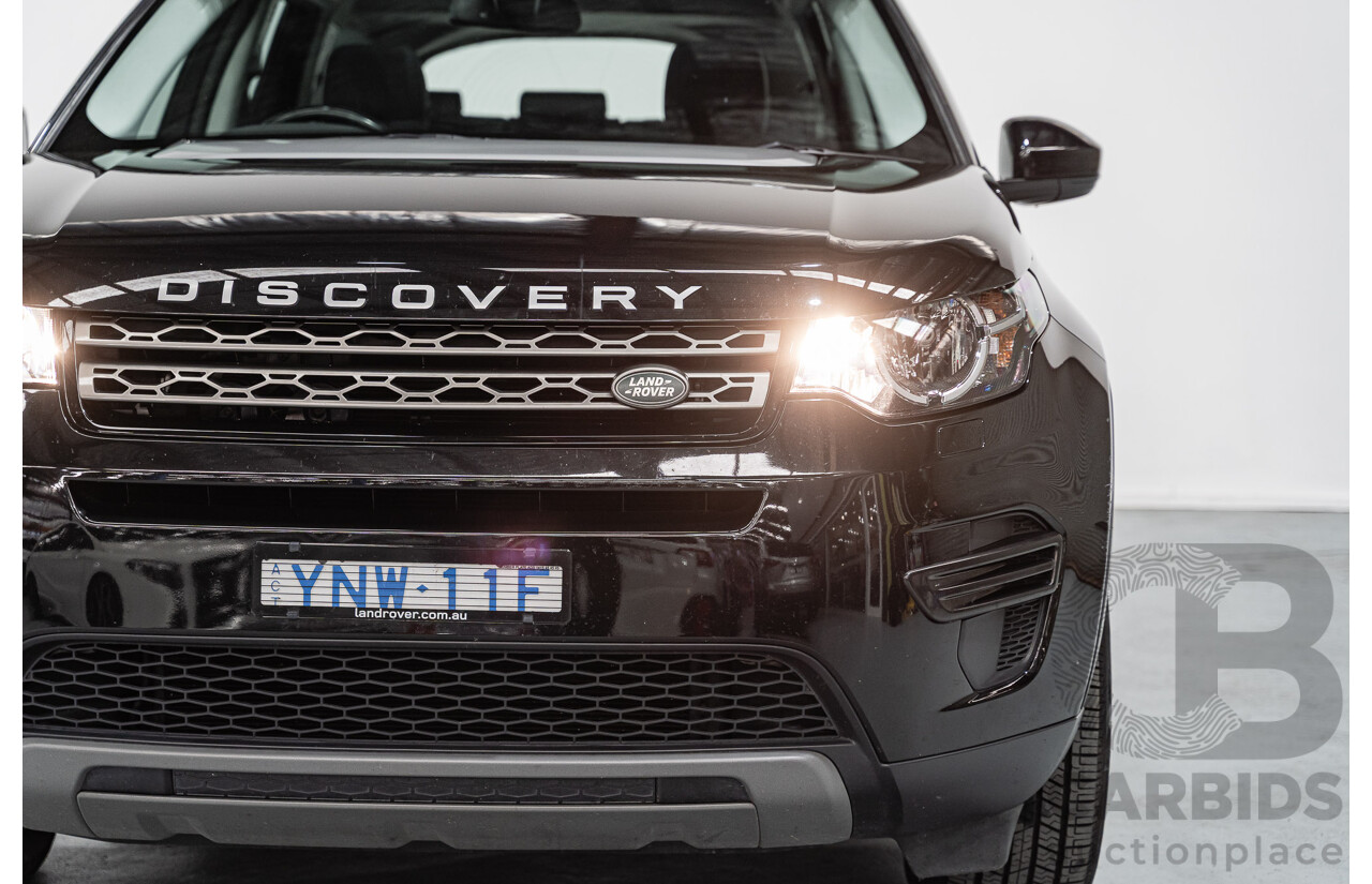 09/2018 Land Rover Discovery Sport TD4 (132 kW) SE (AWD) L550 MY18 4D Wagon Santori Black Turbo Diesel 2.0L