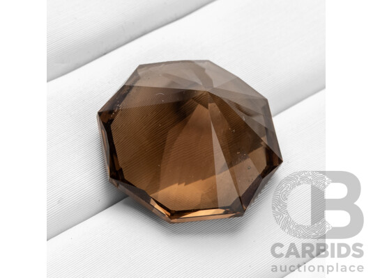 13.45ct Octagonal Cut Australian Smokey Quartz