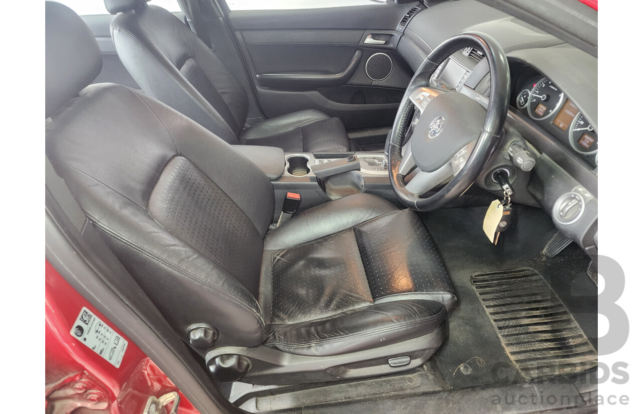 08/2011 Holden Calais  VE II 4d Sedan Red 3.6L