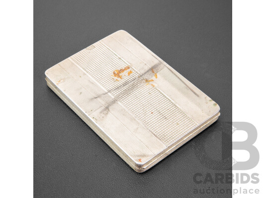 Art Deco Silver Cigarette Case